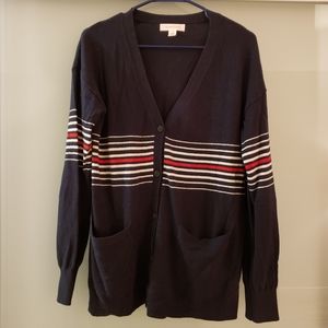 Navy Striped Treasure & Bond Cardigan